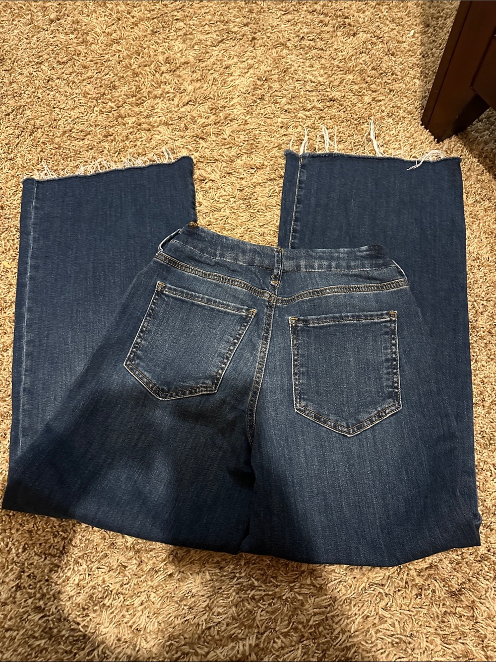 Kut from the Kloth Dark Blue Straight Leg Jeans - Picture 3 of 5